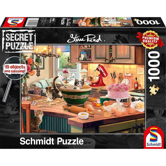 Schmidt Spiele Puzzle Secret - À la table de la cuisine 1000 pièces