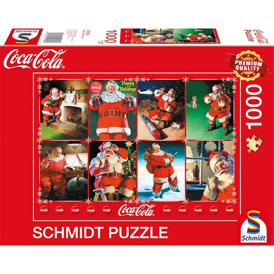 Schmidt Spiele Coca Cola - Père Noël 1000 pièces