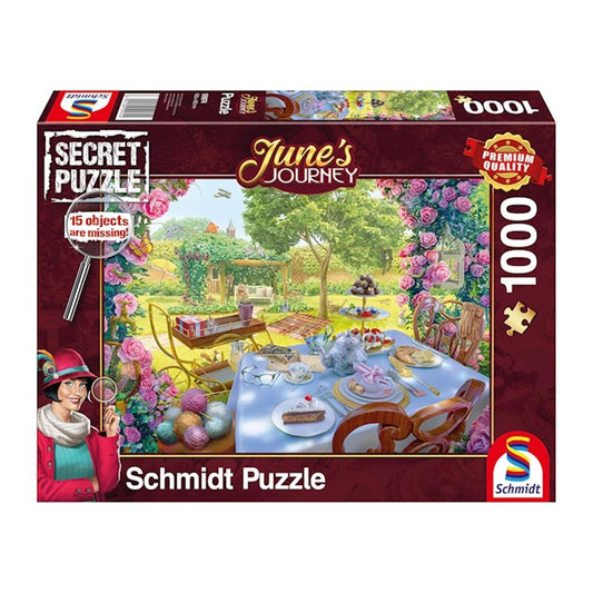 Schmidt Games Thé dans le jardin 1000 pièces