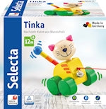 Selecta chat à tirer Tinka 12cm