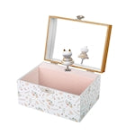Trousselier jewelry box with music, cat