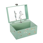Trousselier jewelry box with music, goose