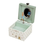 Trousselier music box with drawer Peter Rabbit, dragonfly