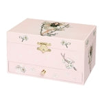 Trousselier jewellery box with music, flower fairies, glow in the dark