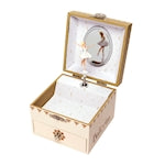 Trousselier music box with drawer, ballerina, glow-in-the-dark