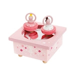 Trousselier music box with dancing ballerinas, magnetic