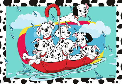 Ravensburger Kinderpuzzle - Disneys liebste Welpen, 2x24 Teile