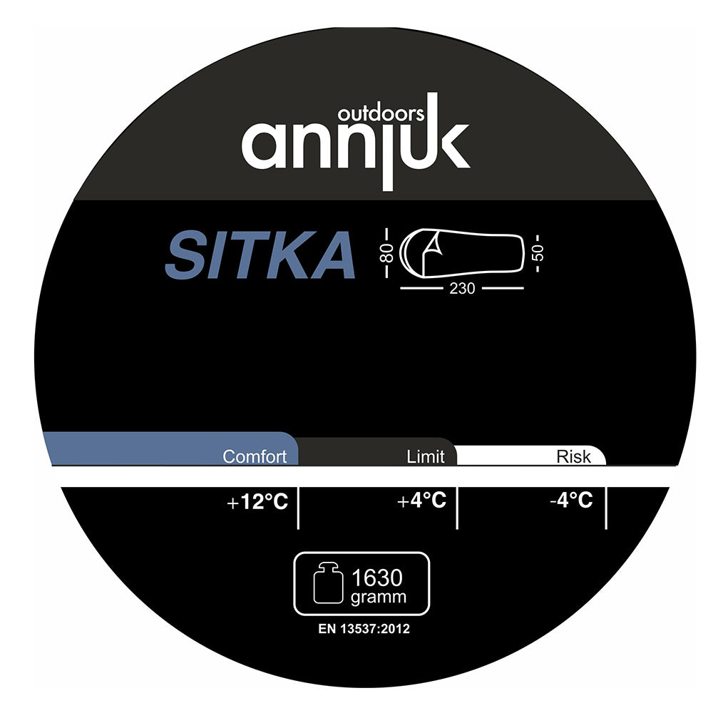 Annjuk Sitka 1500, sac de couchage