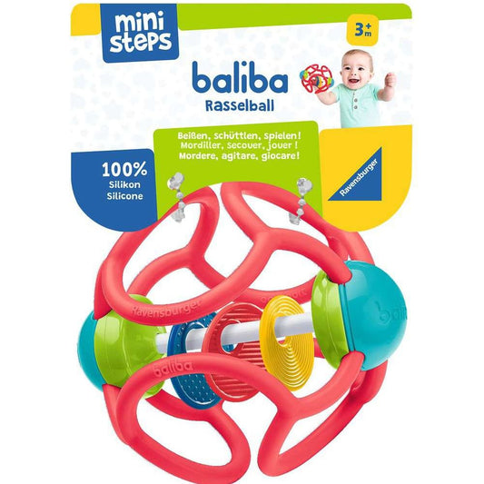 Ravensburger baliba hochet balle rouge