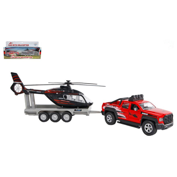 Sombo Pick Up Trailer + Helicopter