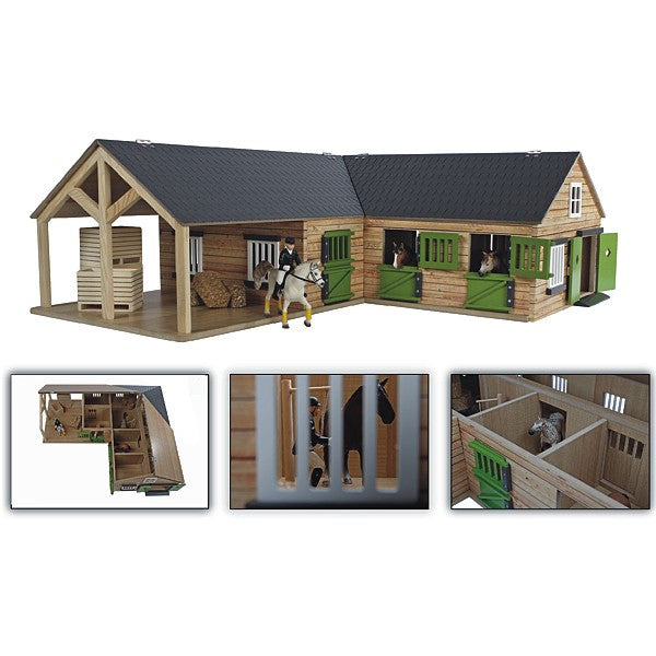 1:24 Pferdehof mit 4 Boxen