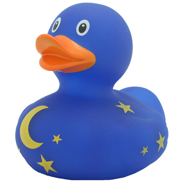 Badeente Mond und Sterne