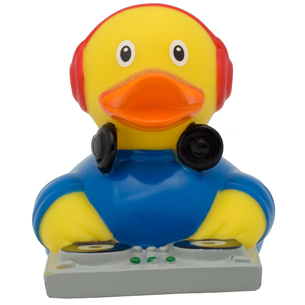 Sombo rubber duck DJ