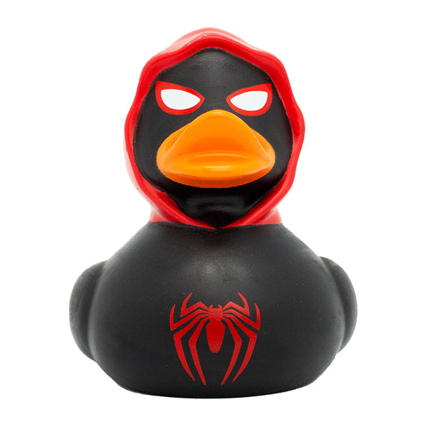 Badeente Black Spidy rot