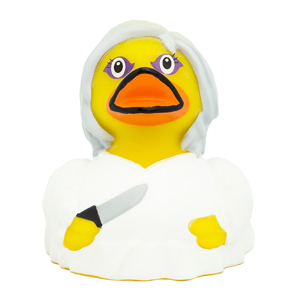Badeente Horror Frau