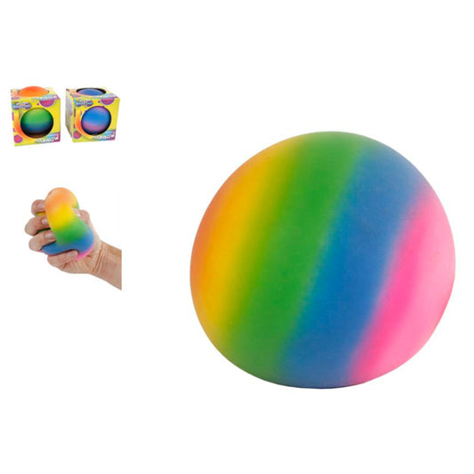 Noname Squeezeball Rainbow, 9 cm, assortiert