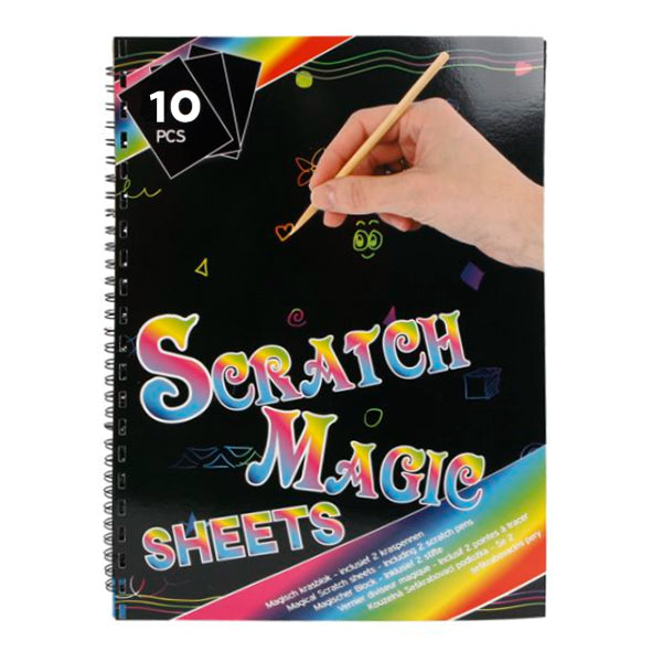 Noname scratch picture book A4 10 pages