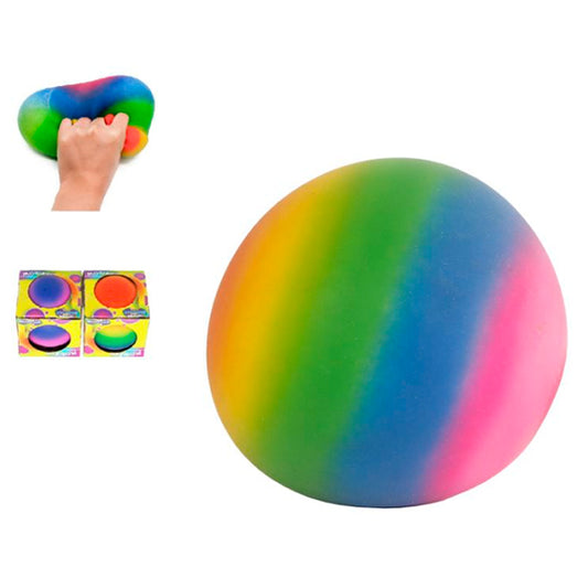 Noname Squeezeball Rainbow, 16 cm, assortiert