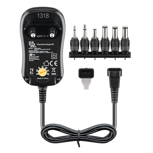 Universal power adapter 1000mA