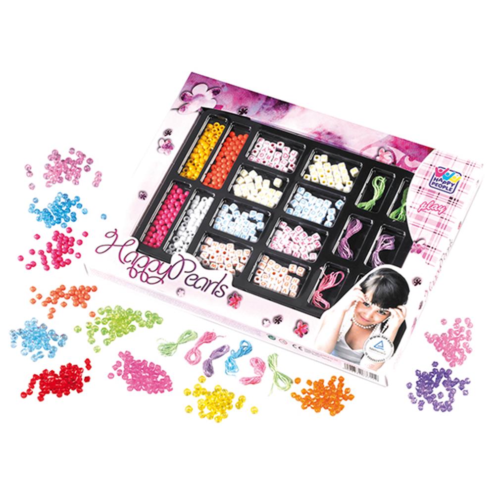 Happy People Perlen-Set 2-fach sortiert