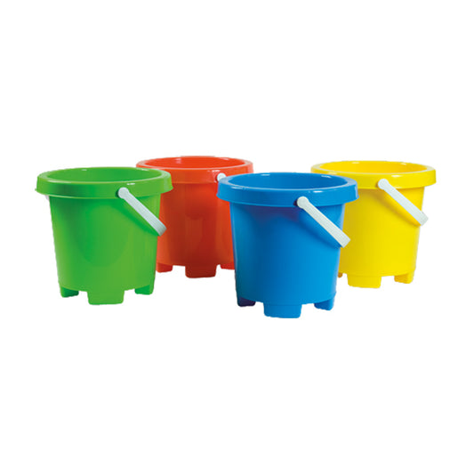 Androni sand bucket castle 19cm, assorted