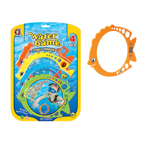 Noname diving rings fish