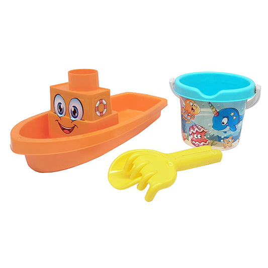 Androni boat with sand bucket set