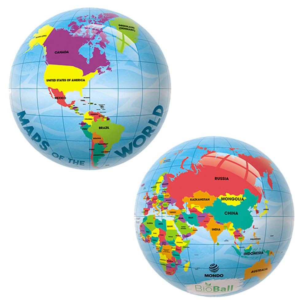 Mondo Ball Globus, 23 cm, assortiert