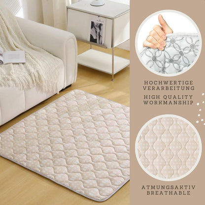 Tapis de jeu Hakuna Mat, Hygge, 1,27 x 1,27 m, beige