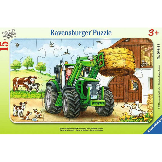 Ravensburger tractor on the farm