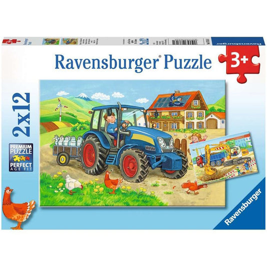 Ravensburger construction site and farm