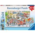Puzzle Helden im Einsatz, 2 x 24 Teile – Produktbild 1