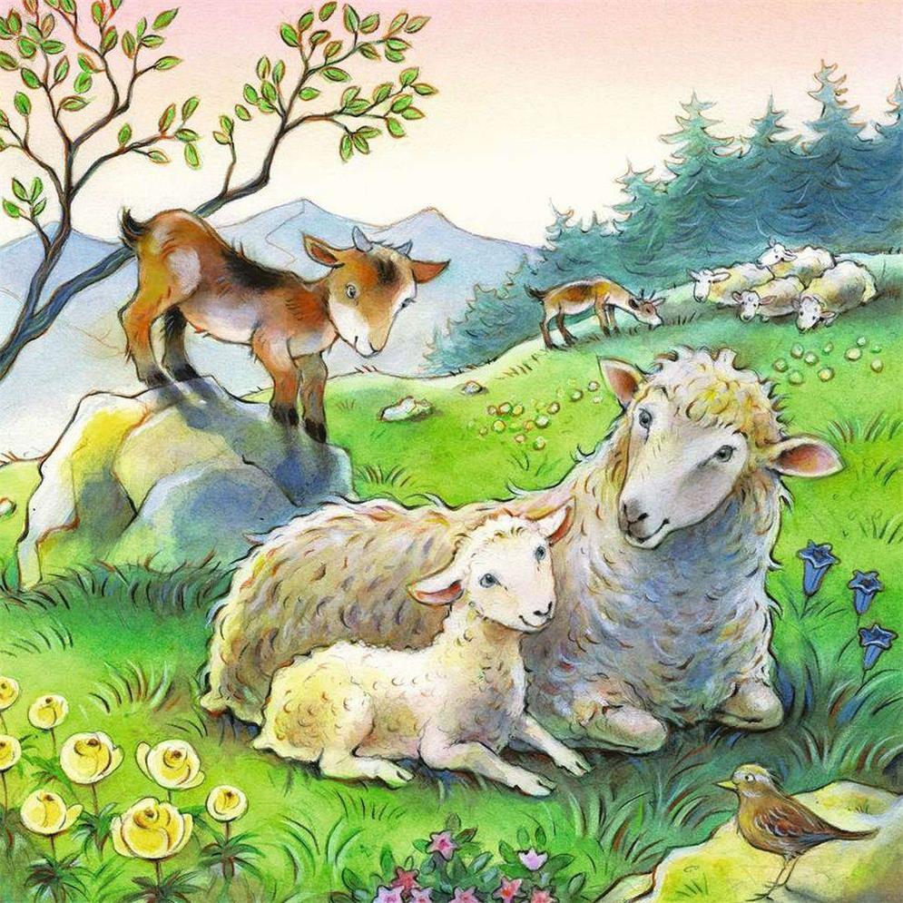 Puzzle Kuschelzeit, 3 x 49 Teile – Produktbild 3
