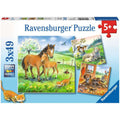 Puzzle Kuschelzeit, 3 x 49 Teile – Produktbild 1