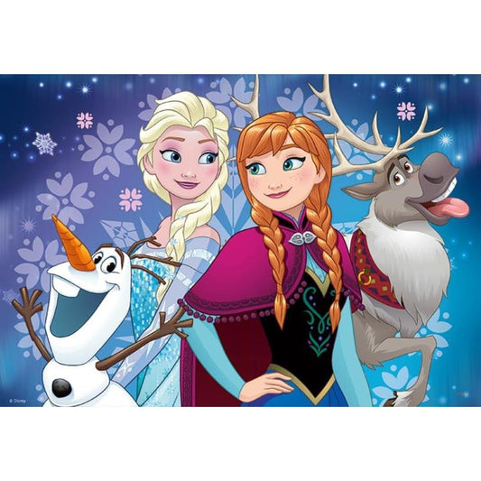 Puzzle Frozen - Nordlichterm, 2 x 24 Teile