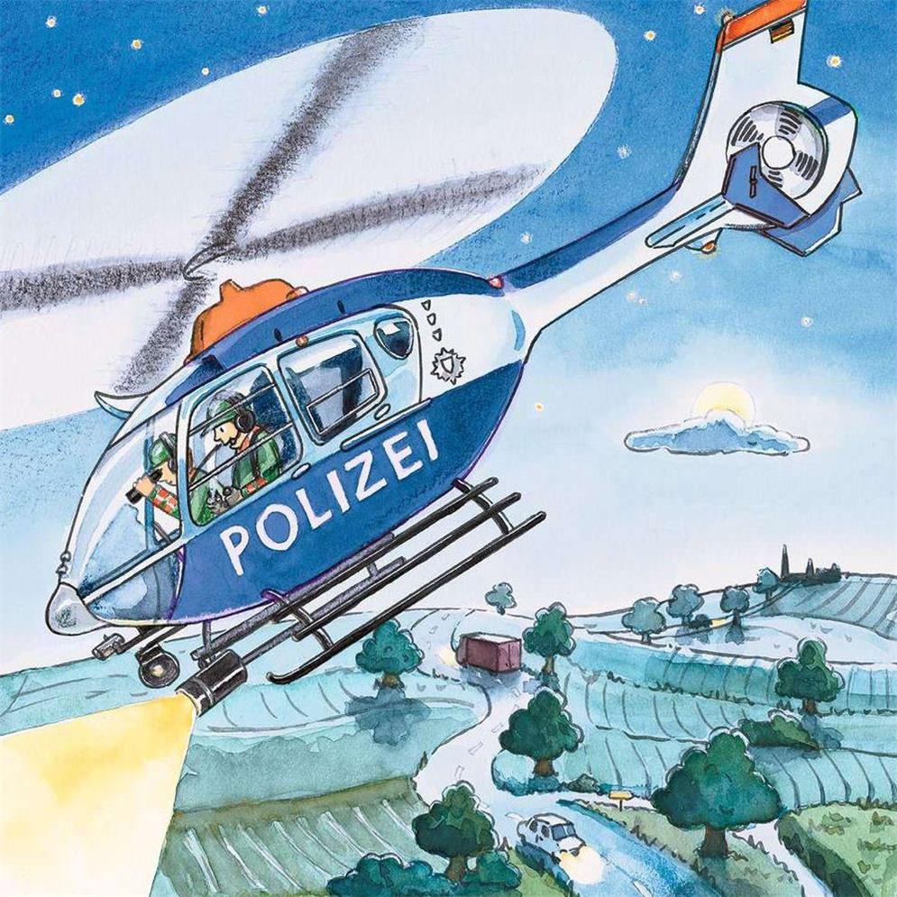 Puzzle Polizeieinsatz, 3 x 49 Teile – Produktbild 2