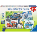 Puzzle Polizeieinsatz, 3 x 49 Teile – Produktbild 1