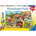 Puzzle Mein Reiterhof, 3 x 49 Teile – Produktbild 1