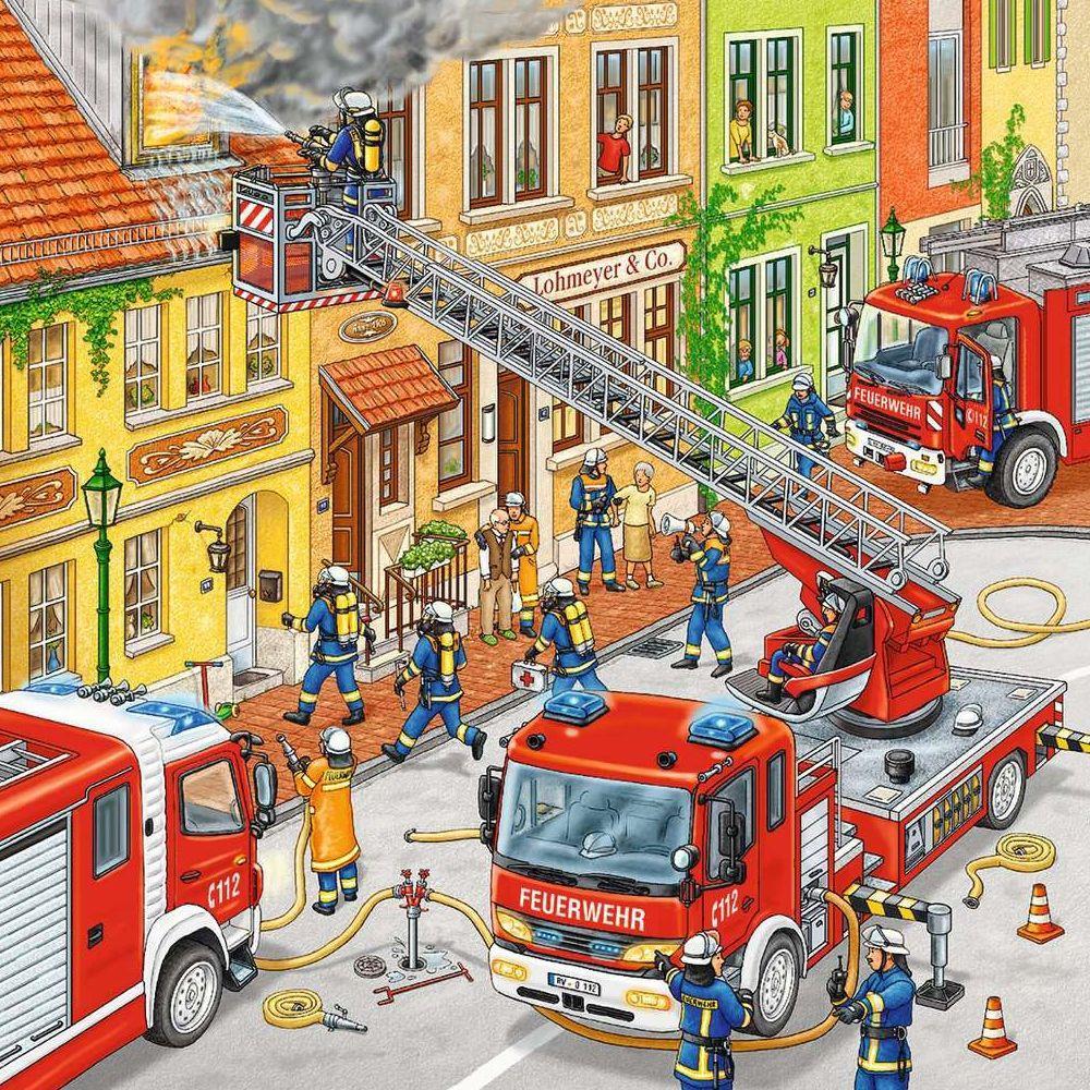 Ravensburg fire brigade operation
