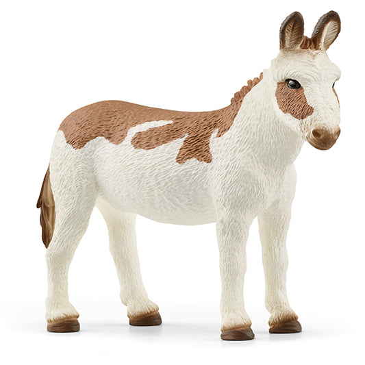 Schleich American Donkey, spotted