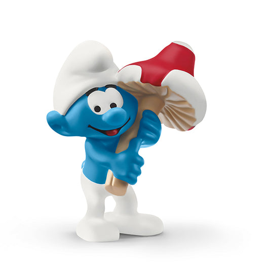 Schleich Smurf with lucky mushroom