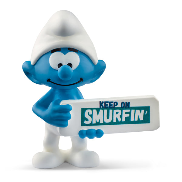 Schleich Smurf Smurfin Shield