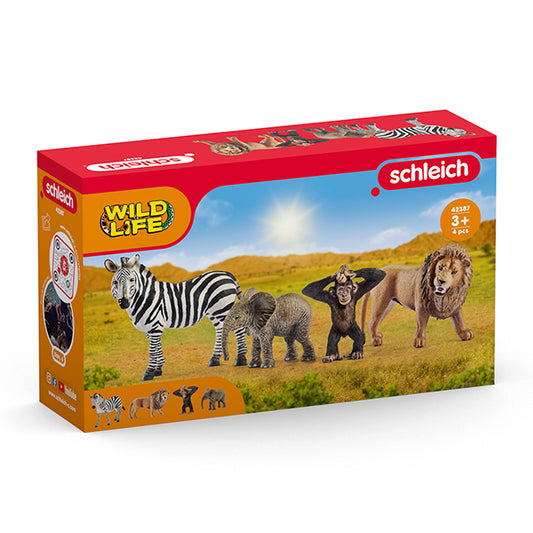 Schleich Wild Life Starter Set, 4 pieces