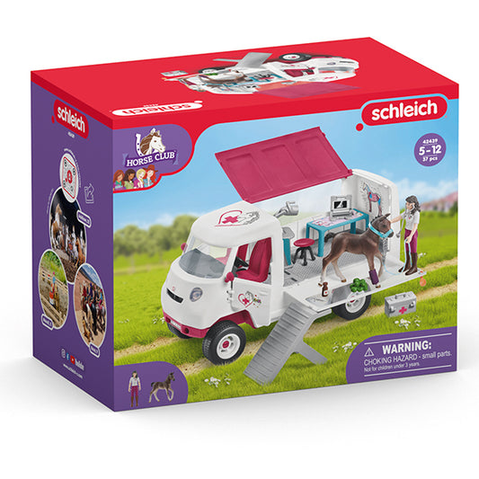Schleich Mobile Veterinarian with Hanoverian Foal