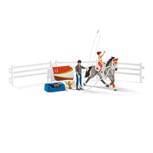 Schleich Horse Club Mias Ensemble d'équitation de voltige