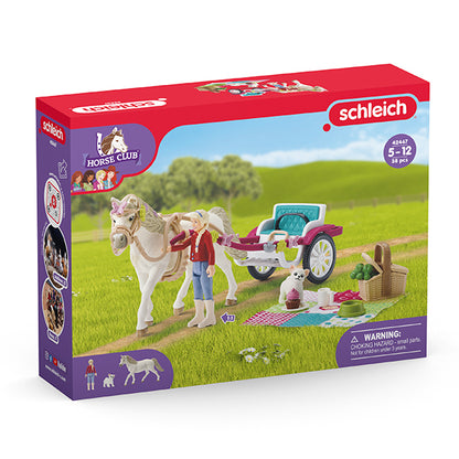 Calèche Schleich HC pour spectacle équestre