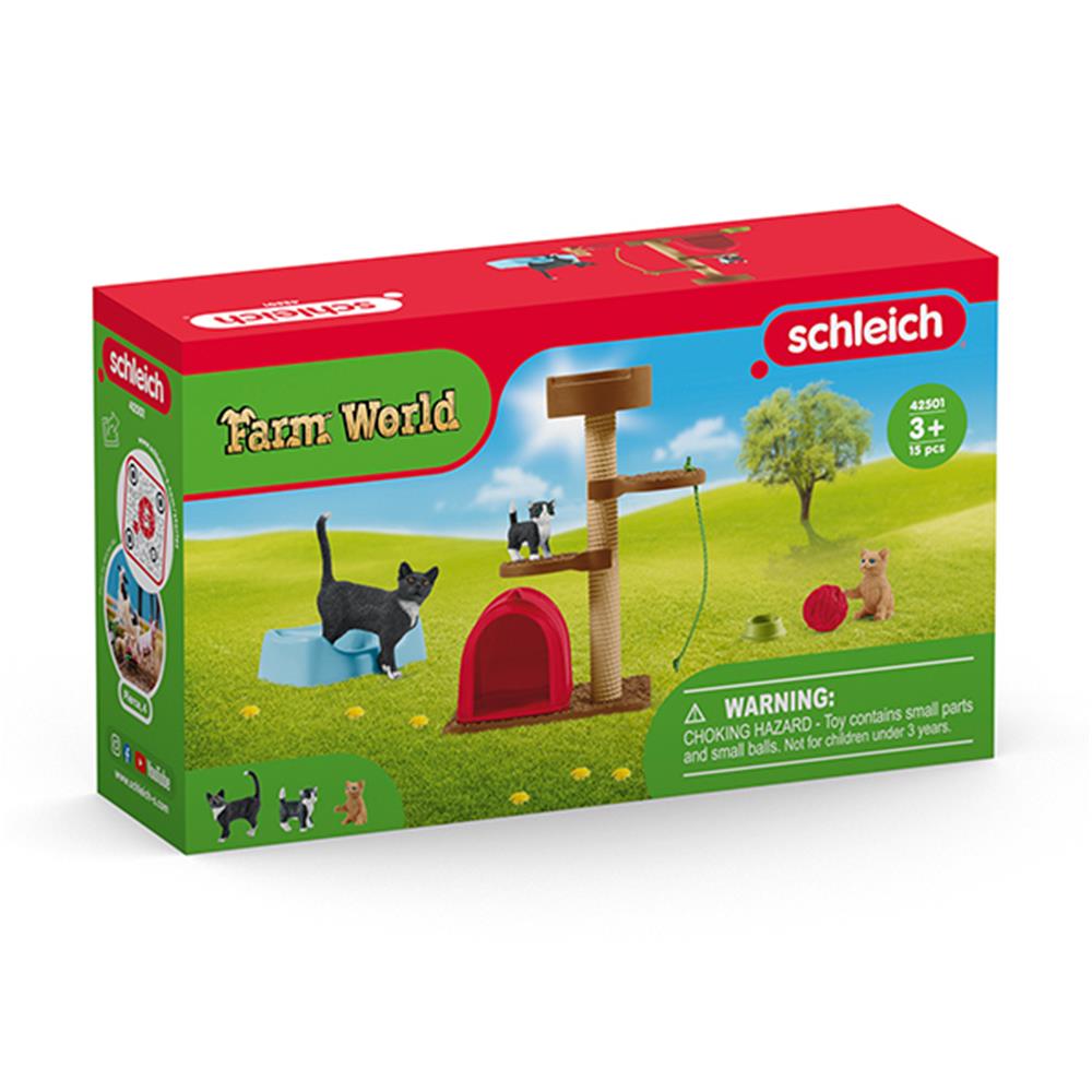 Schleich Spielspass für niedliche Katzen