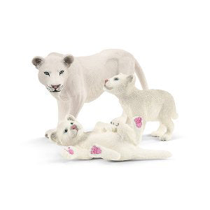 Schleich mère lion avec bébés