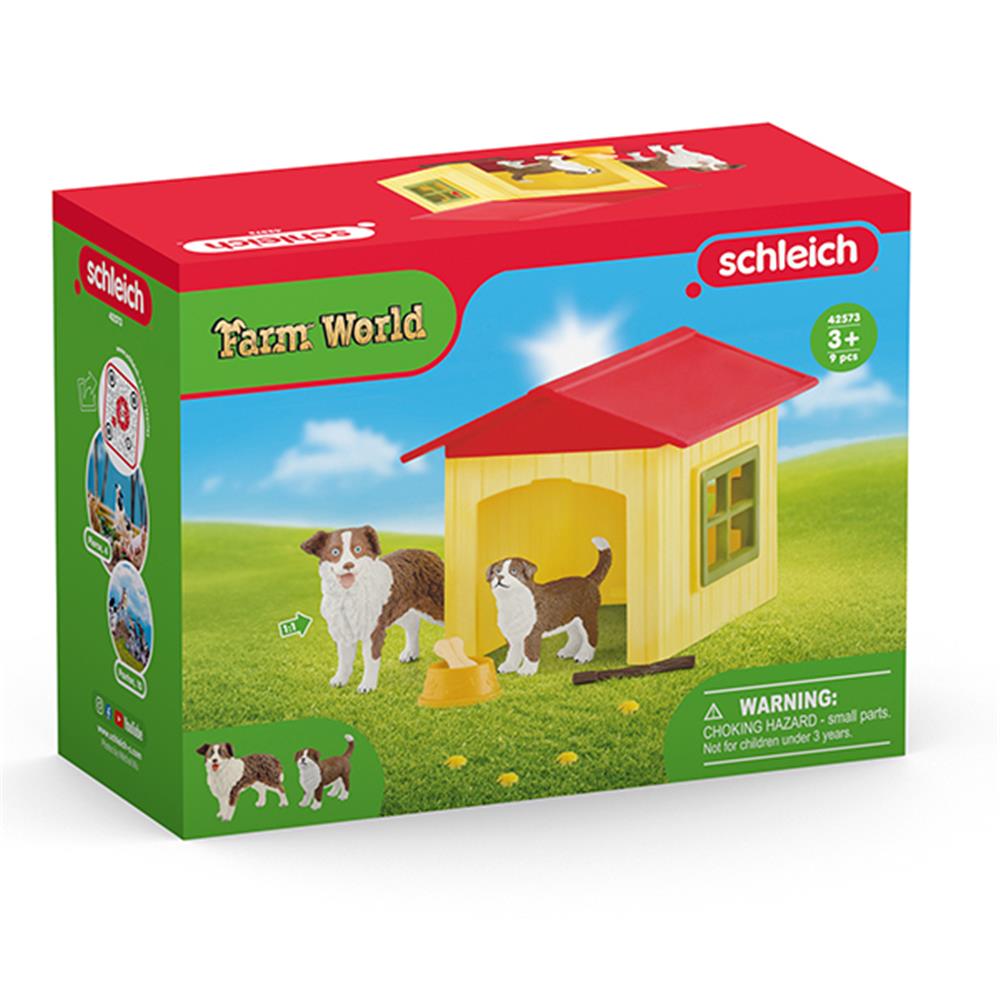 Schleich playset doghouse