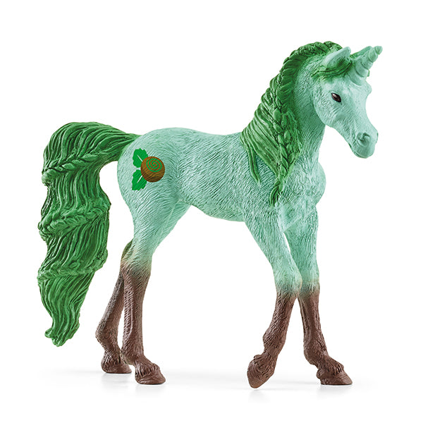 Chocolat à la menthe licorne de collection Schleich